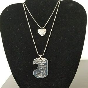 MOMMY AND DAUGHTER 2 PC  Necklace Set